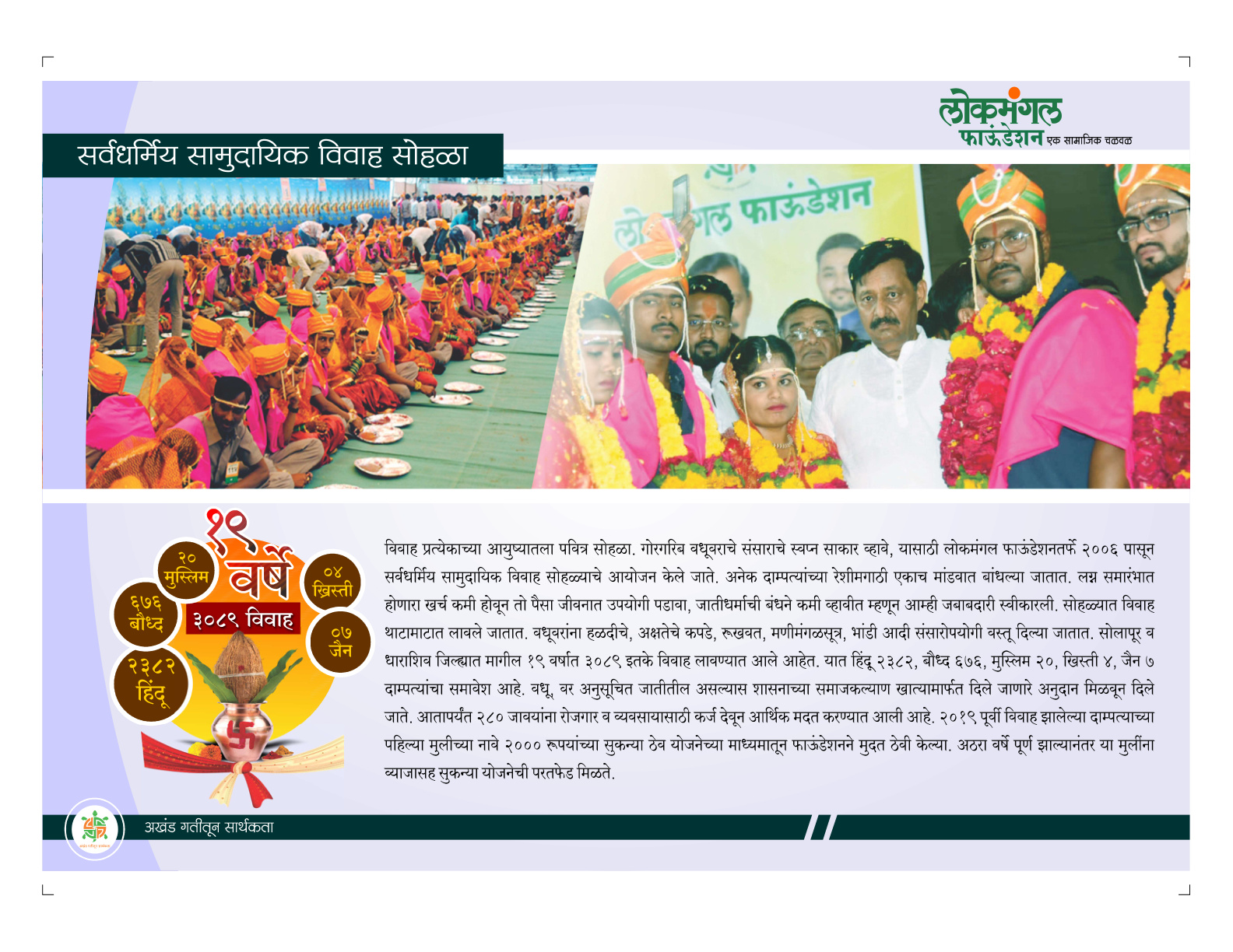 सर्वधर्मीय सामुदायिक विवाह सोहळा